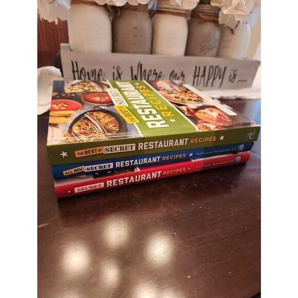 No Brand Other - Secret Restaurant Recipes Cookbooks